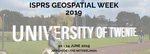 ISPRS Geospatial Week 2019