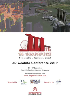 3D GeoInfo 2019 Conference Flyer