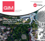 Our PhD researcher Binyu Lei's work featured in GIM International as a cover story