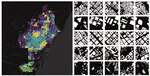 Learning visual features from figure-ground maps for urban morphology discovery