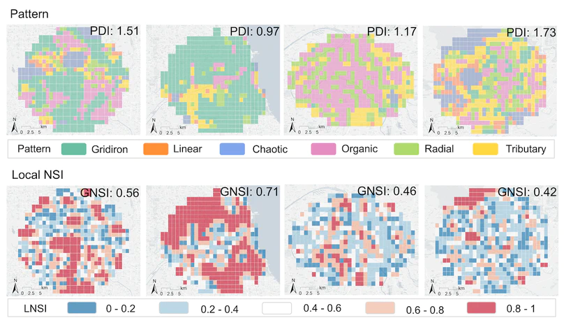 Global urban road network patterns: Unveiling multiscale planning paradigms of 144 cities with a novel deep learning approach