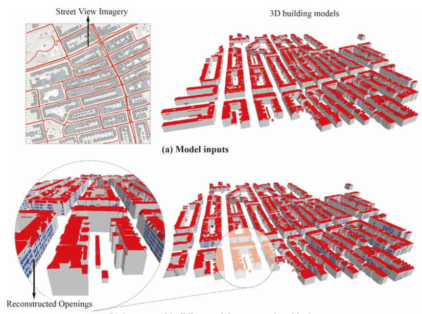 Street view imagery-based method for reconstructing 3D building façade ...
